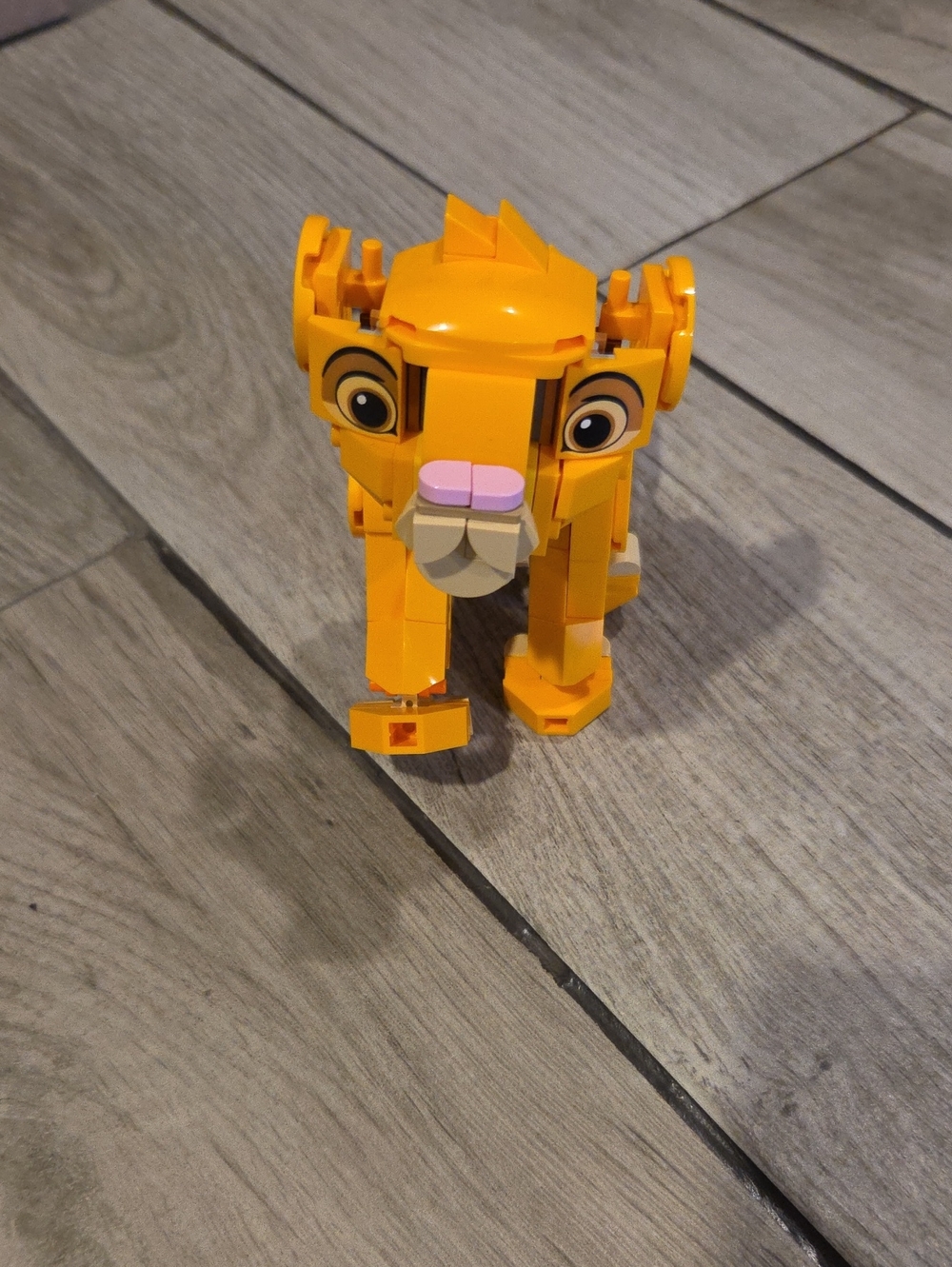 LEGO Lion King Simba Building Block Toy